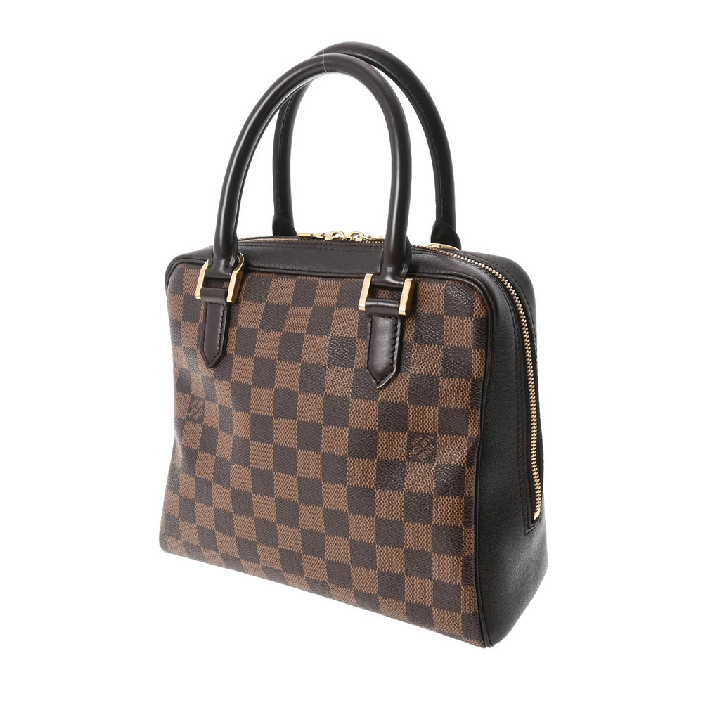 Louis Vuitton Damier Brera Canvas Handbag Brown